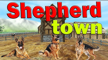 [ Shepherd Dog Simulator 3D ]🐶🎃 Offline Wild Animal Game / Android Ios Gameplay