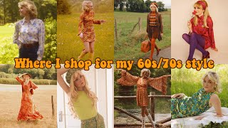 Where I shop for my 60s&70s clothes