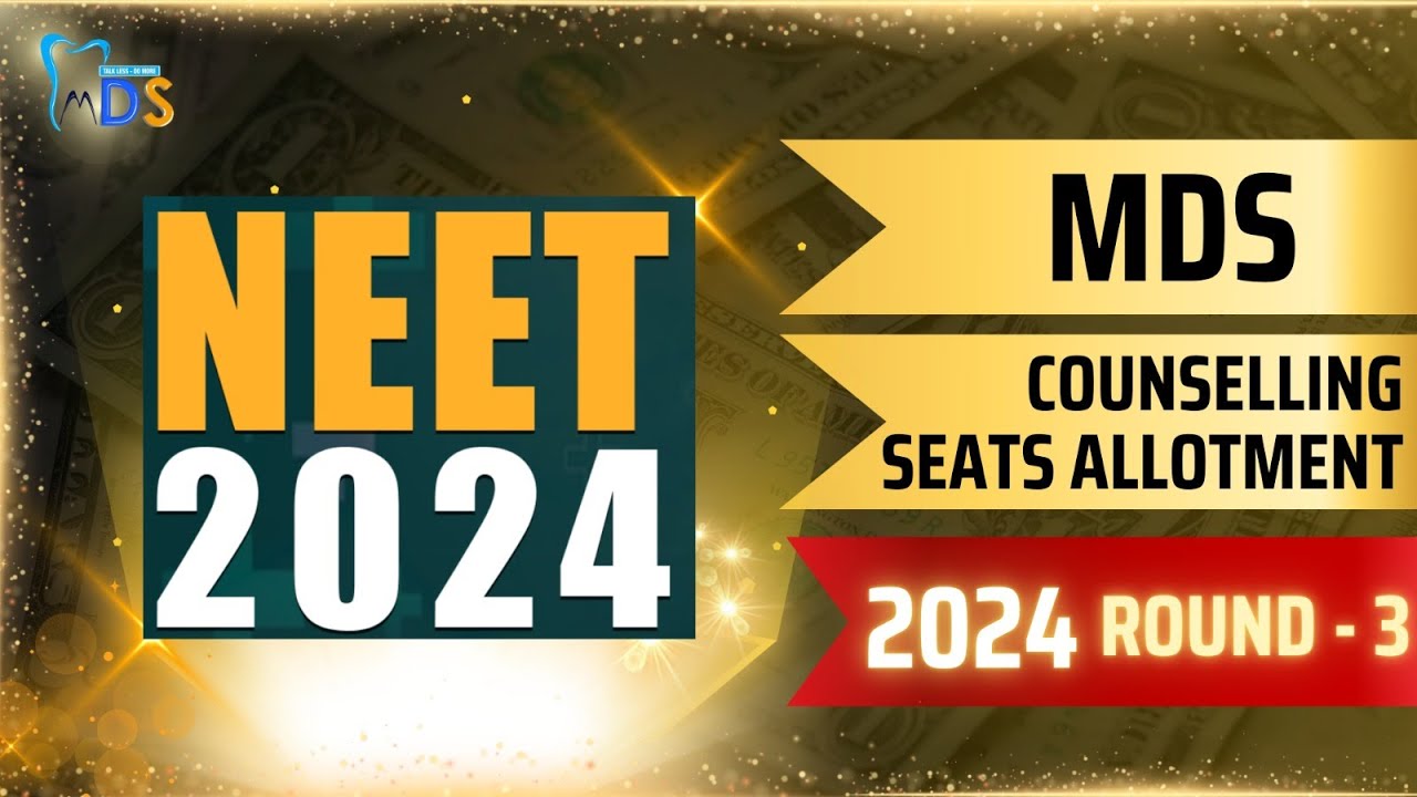 MDS 2024 Round 3 Allotment || Govt & Deemed Colleges Cutoff Revealed || MDS Conquer