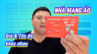 Nhà mạng ảo: vì sao tốc độ, giá cước lại khác nhau? Full MVNO vs Light MVNO