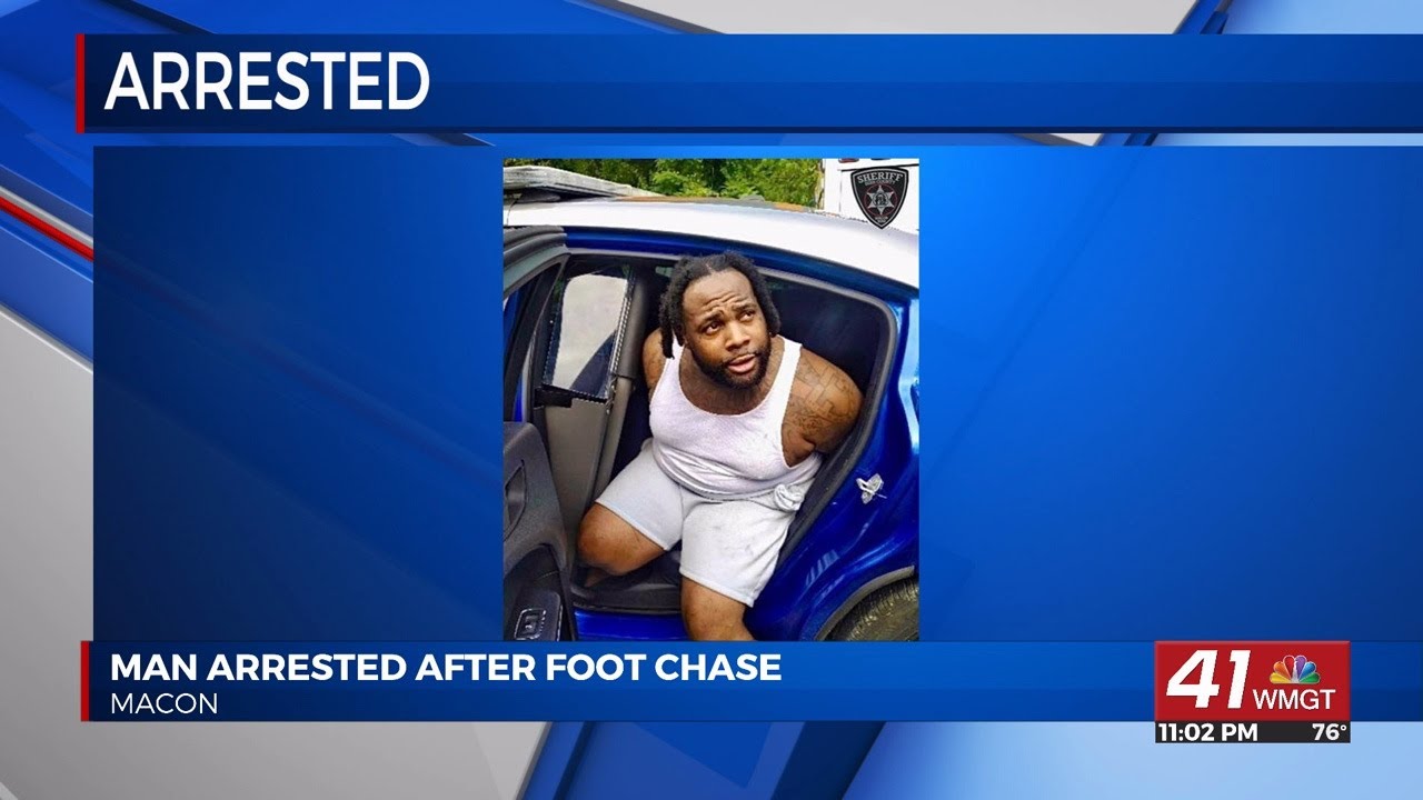 Bibb County deputy helps capture wanted man - YouTube