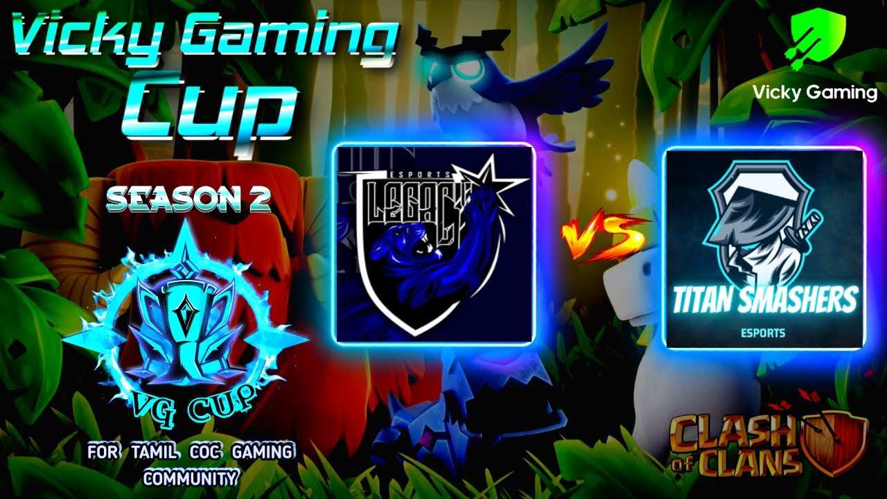 Vicky Round QW Legacy vs Titan Smashers | Group A Round 2 | Vicky Gaming - YouTube