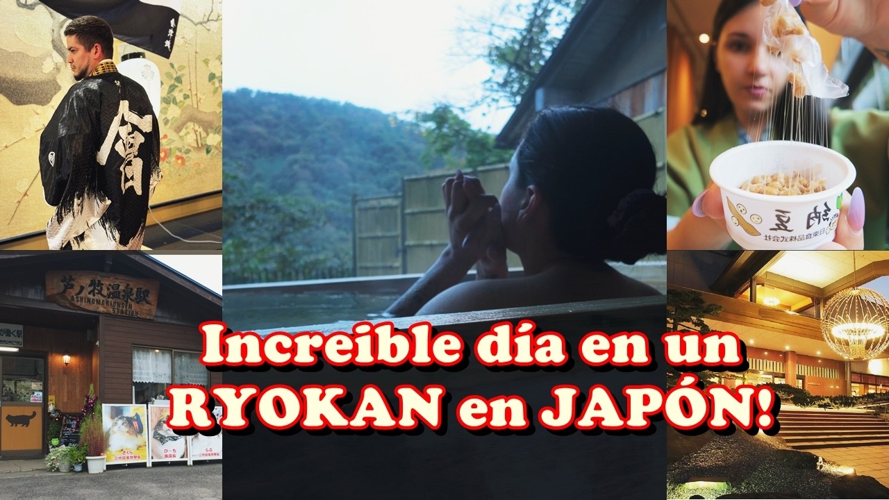 Dia 16: El mejor RYOKAN de Fukushima!♨️ Nuestra experiencia completa🔥