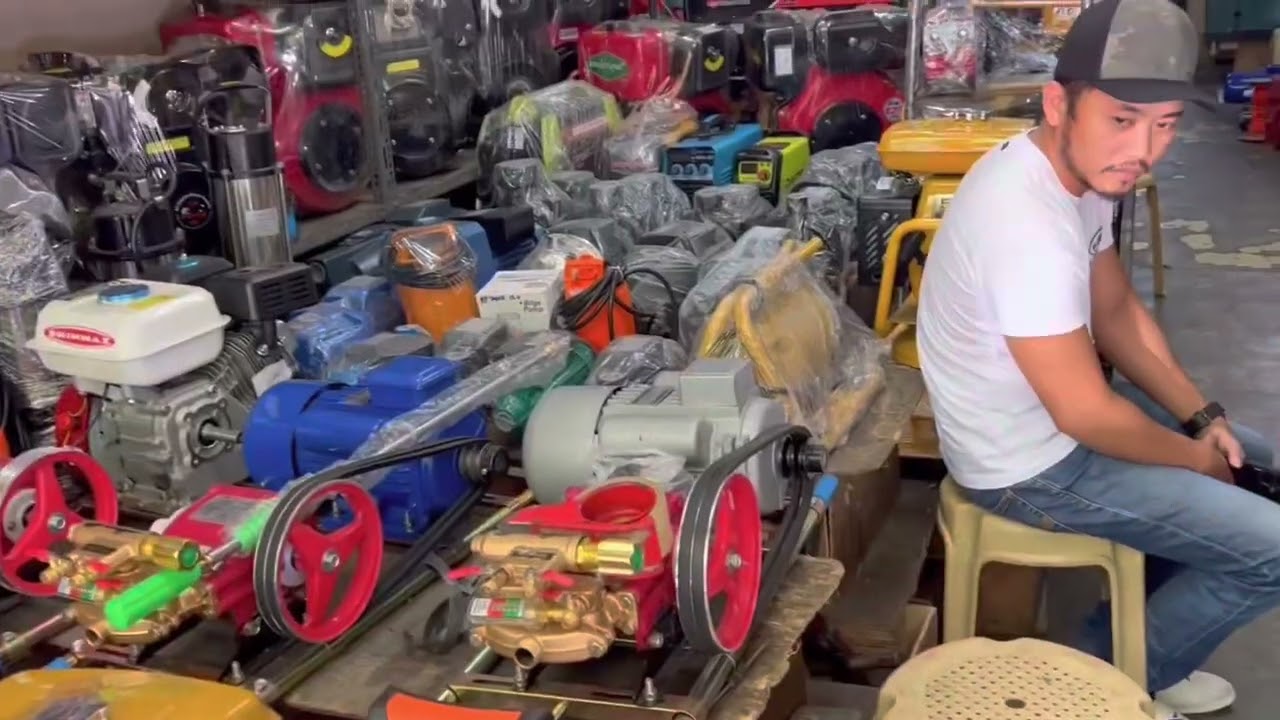 Water pumps at iba pang gamit magkano sa divisoria?