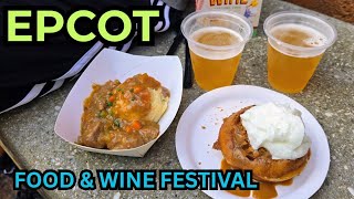 Trying Dishes From Around the World at EPCOT’s Food & Wine Festival! 🌍🍴🇺🇸