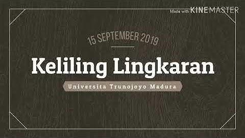 Flowgorithm (Keliling Lingkaran)