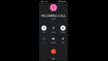 NOKIA 2.2 Incoming Call (Screen Video)