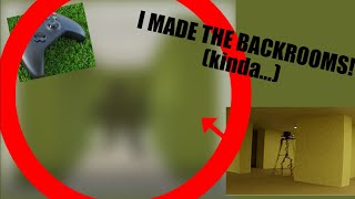 I Made The Backrooms is Microsoft Paint 3D! (Gone Wrong!)