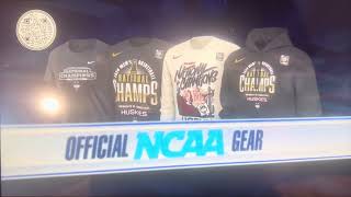 2024 UConn Final Four champs gear commercial