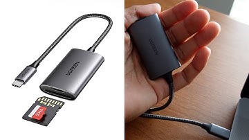 UGREEN UHS-II USB C SD Card Reader Review