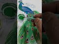 Peacock 🦚 Fabric Painting
