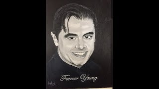 This a some video of me paint my friends son's portrait in acrylic,
not tutorial.