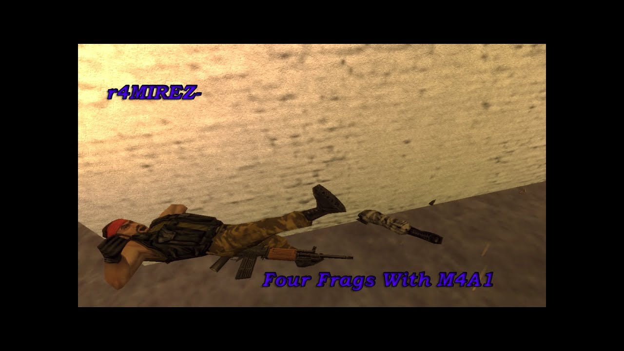r4MIREZ- Four Frags With M4a1