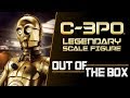 Out of the box c3p0 legendary scale figure  star wars