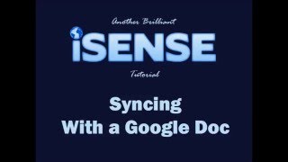 iSENSE Project Tutorials | Working with Data | Syncing with a Google Doc screenshot 3