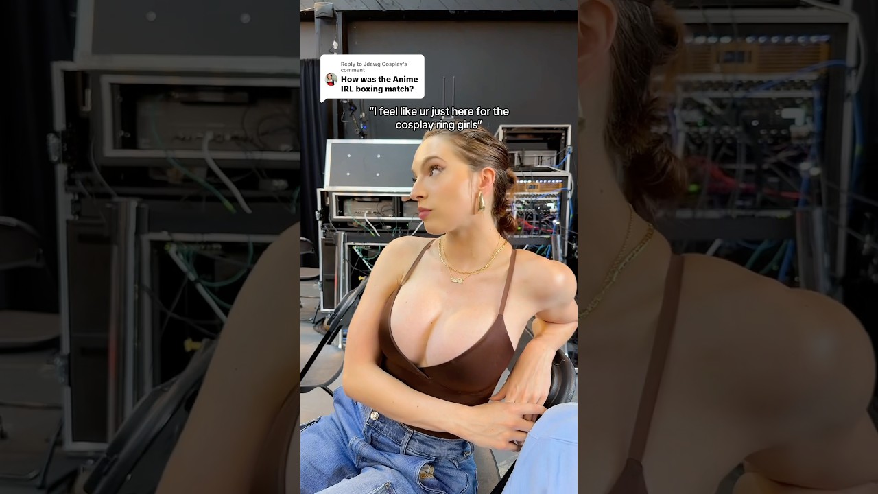 I went to the @AnimeIRL boxing match and this was my takeaway- #anime #animeboxing