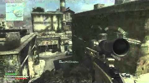 MW3 Glitch (hiding/camping spot) Fallen