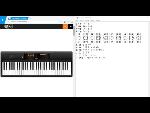 Megalovania (EASY Roblox/Virtual Piano Tuto) #piano #pianotutorial