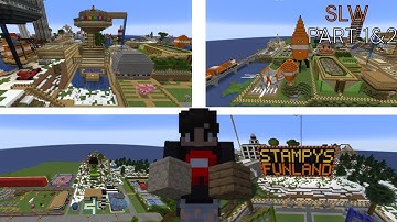 Building Stampys Lovely World (Part 1&2) [TIMELAPSE] *2023*