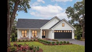 Simple Modern Farmhouse Design | 3 Bedroom Virtual Tour | Plan 041-00435