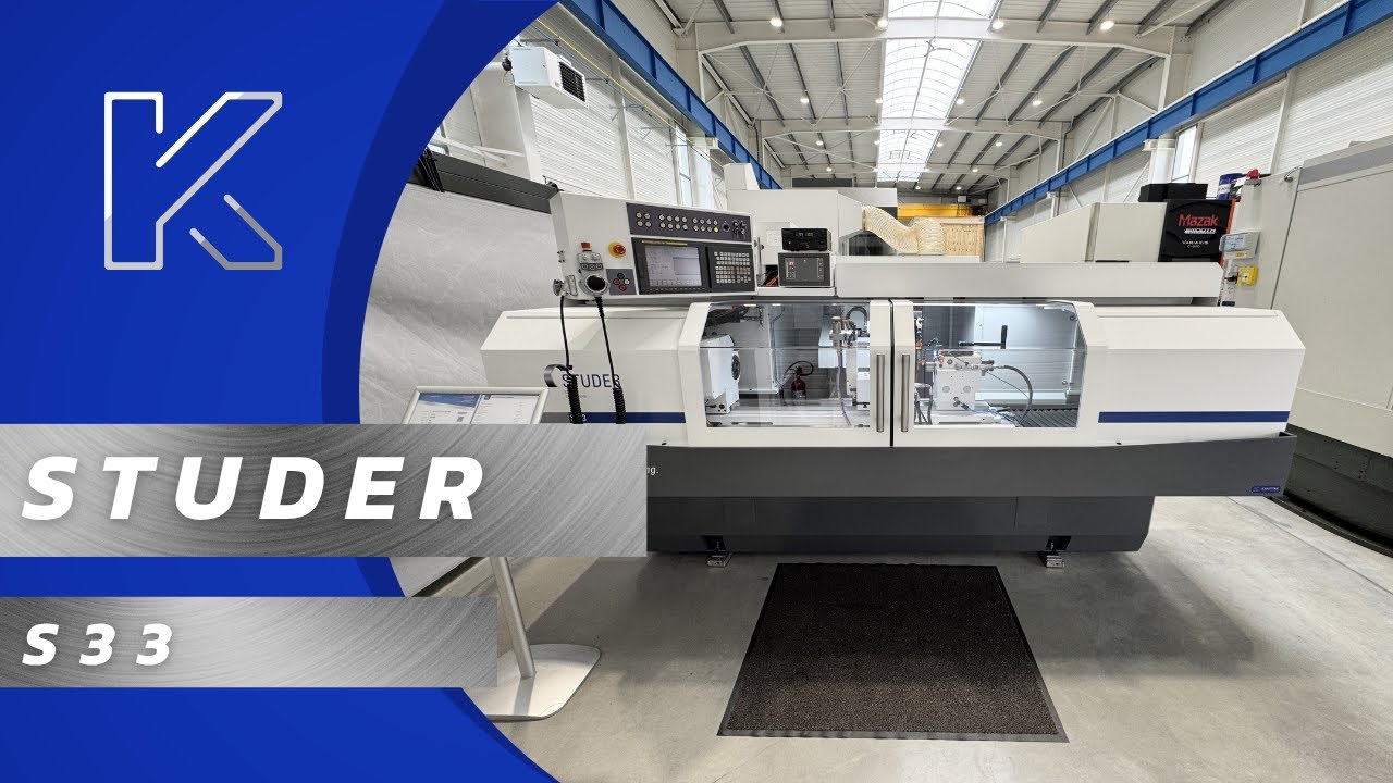STUDER S33 - CNC Cylindrical grinder