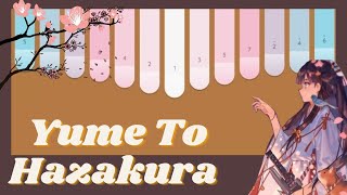 ||•Yume To Hazakura - Hatsune Miku•|| Kalimba cover