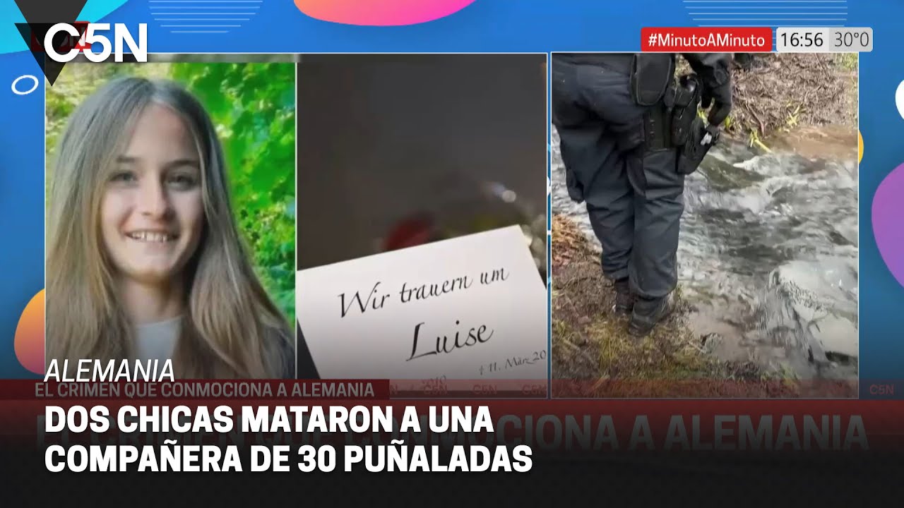 ALEMANIA: dos NENAS MATARON a una COMPAÑERA a PUÑALADAS