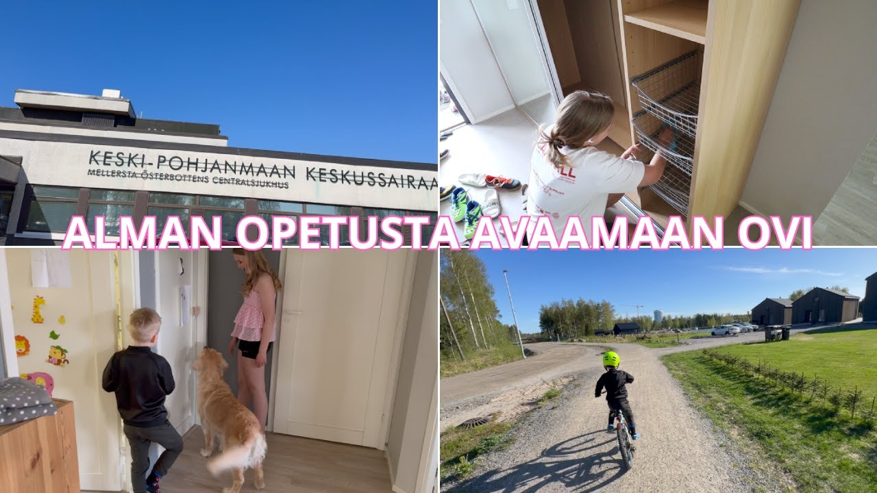 KUVAUS TEHTY | talvivaatteet säilöön | Alma avaa ovi 😅