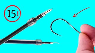 15 Smart Tips that You may Have Never Done in Fishing‼️