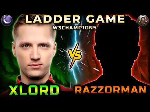 UNEXPECTED ENDING! XLORD's GENIUS PLAN | W3CHAMPIONS LADDER REPLAY