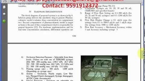 Target Controlled Anesthetic Drug Infusion