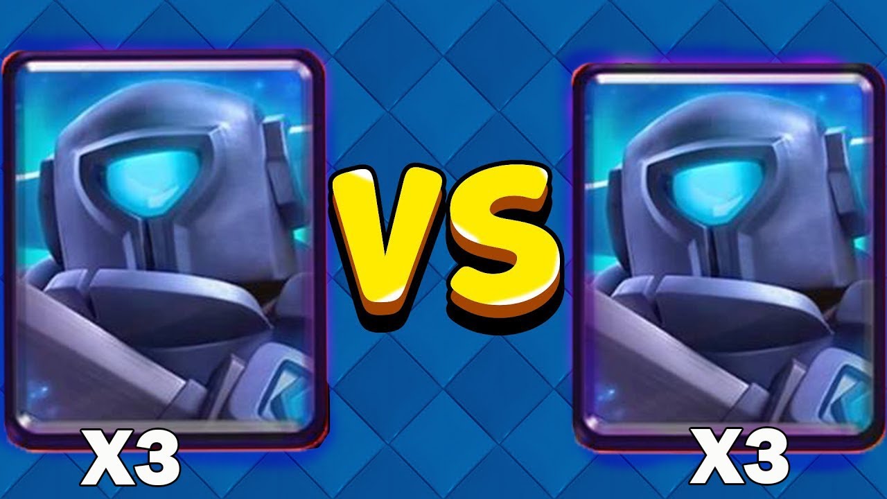 Mini pekka vs mini pekka omg 😱🤬😱 YouTube