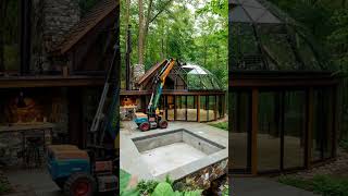 "Timelapse Construction From Ruins to Luxury Villa Style Home" #tixebulls #viral #timelapse #luxury