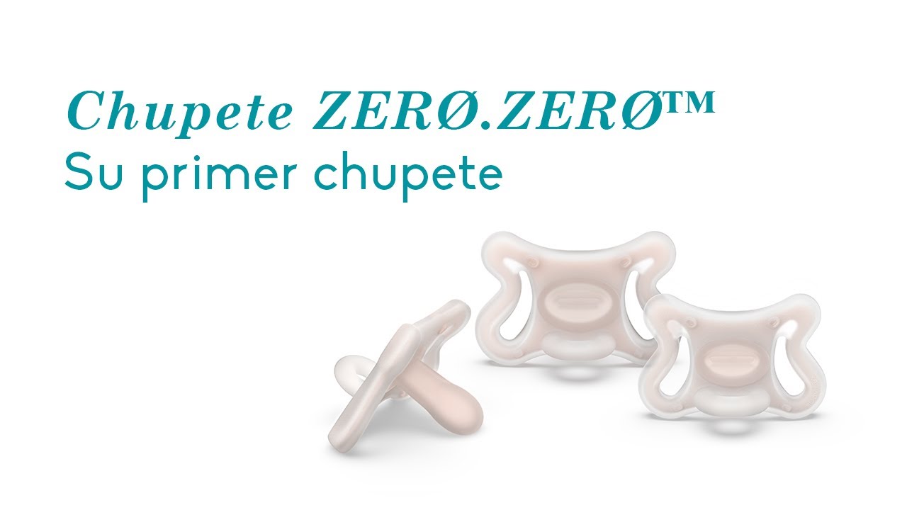 Nuevo chupete ZERØ.ZERØ™ - Su primer chupete 