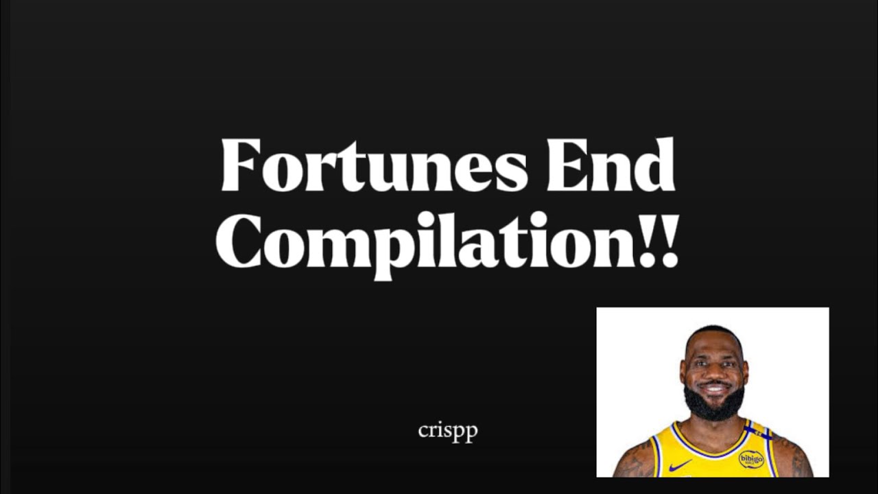 Fortunes End Compilation! [ROBLOX]