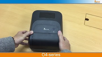 [O4 / O4 Pro Series] How to load a media roll