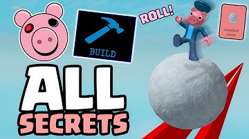 How to Use the Snowball Event (IDEAS & SECRETS) [Piggy Build Mode] 😱🐷