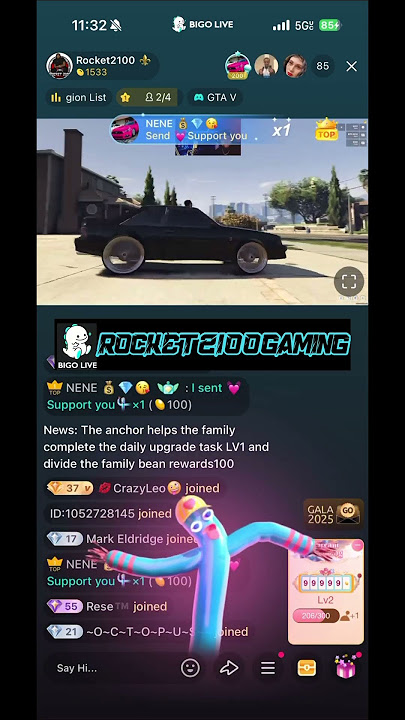 TikTok gone but we been going up on Bigo #Rocket2100Gaming 🚀🚀