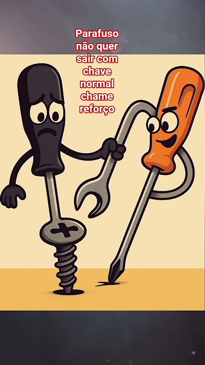 parafuso não quer sair com a chave normal, use a chave de gancho