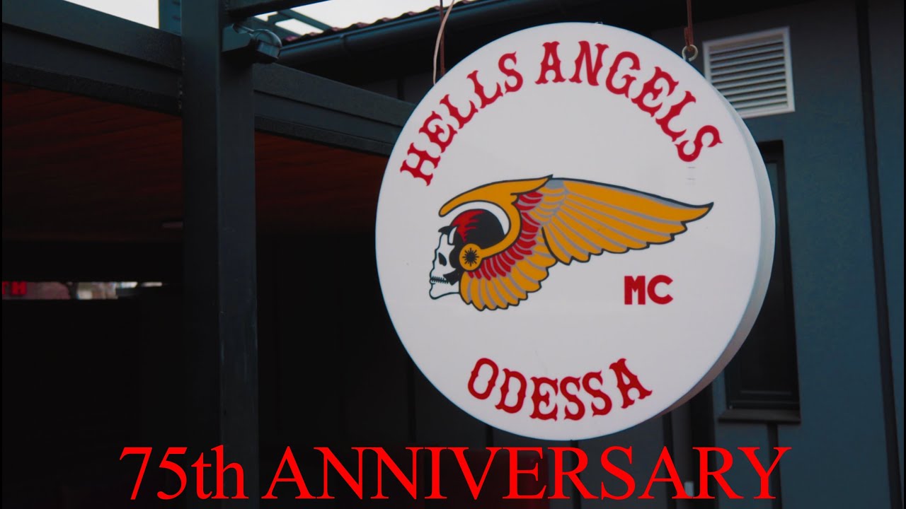 Hells Angels Ukraine Odessa 1%.  75th Anniversary
