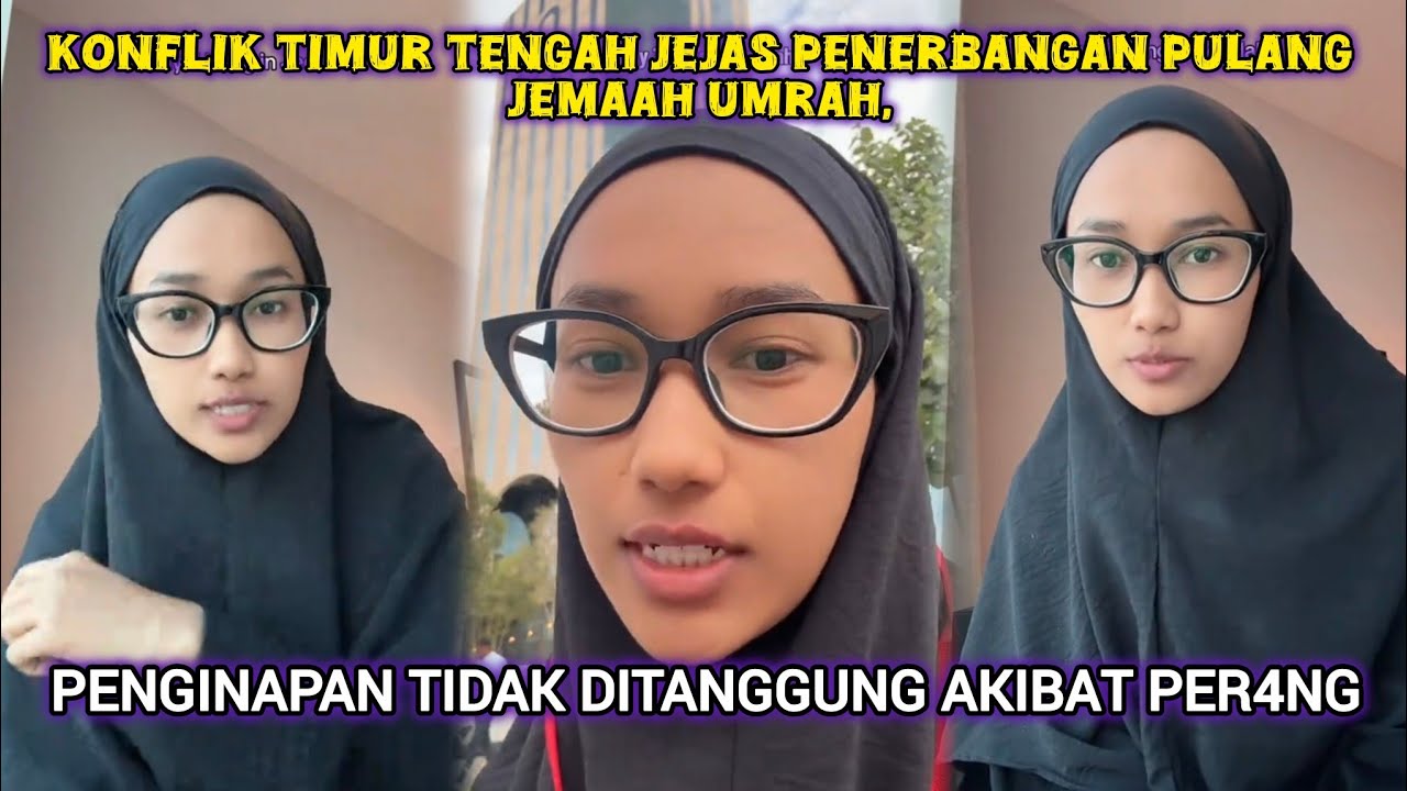 WANITA MOHON BANTUAN, JEMAAH TERKANDAS DI JEDDAH TAK CUKUP DUIT BELI TIKET FLIGHT