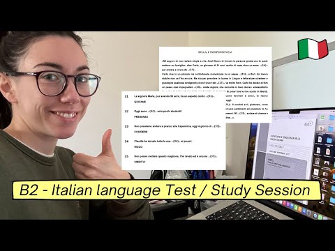 ITALIANO B2 - 30 minuti di TEST/STUDIO  🇮🇹 Metti in pratica la tua conoscenza dell'italiano! (Sub)