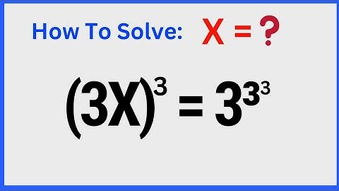 A nice Exponential Equation🤔 | Challange❗Can You Solve  | Math Equations Tricks