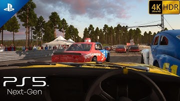 Wreckfest First Person Driving Gameplay on PS5 (4K 60 FPS HDR) No commentary