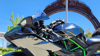 Kawasaki Ninja H2  ride to Clarksburg