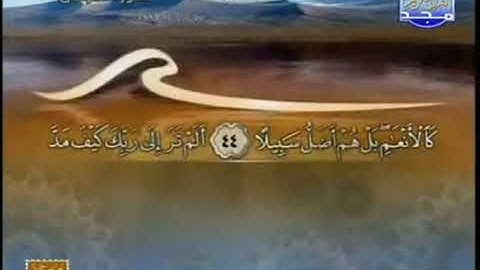 ما تيسر من سورة الفرقان خالد بركات