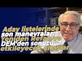 Aday listelerinde son manevralar. Yeniden Refah ve DEM’den sonucu etkileyecek çıkışlar.