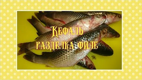 КЕФАЛЬ НА ФИЛЕ , Способ раздели пеленгаса