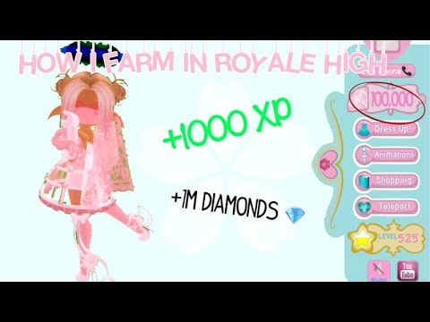 How I Farm In Royale High Easy Method Roblox Royale High Youtube - easy teleport system royale high roblox
