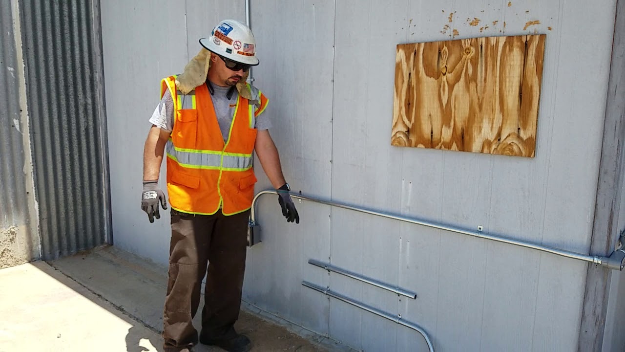 Conduit One Hole Strap Test.